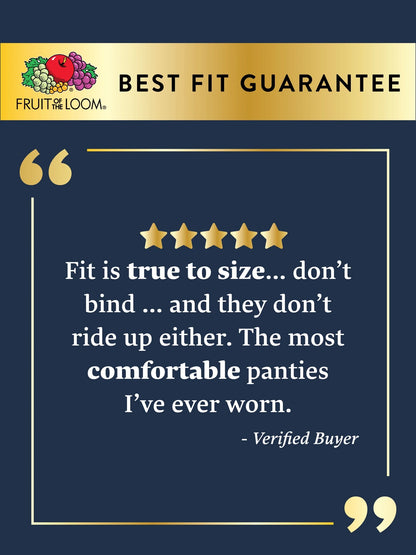 Women'S Microfiber Underwear, 6-Pack