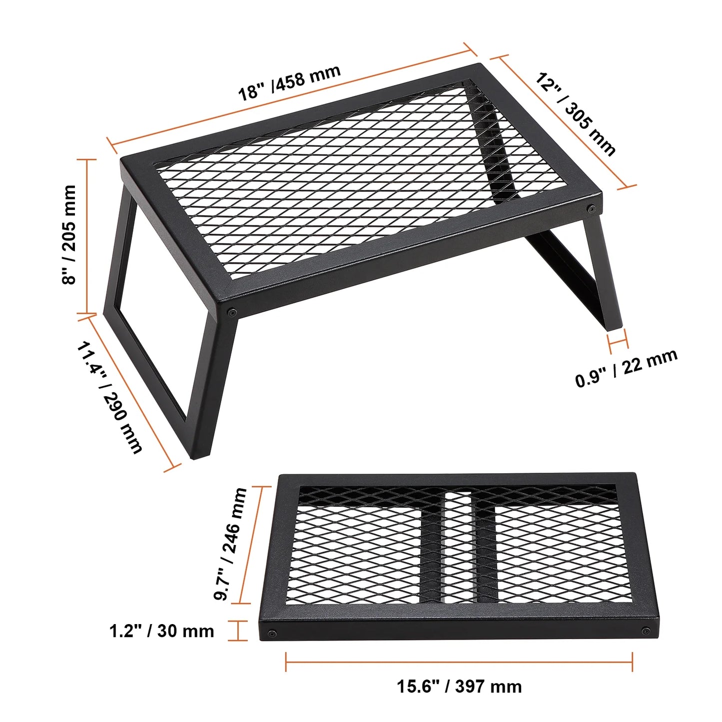 Campfire Grill Grate Camping Stoves