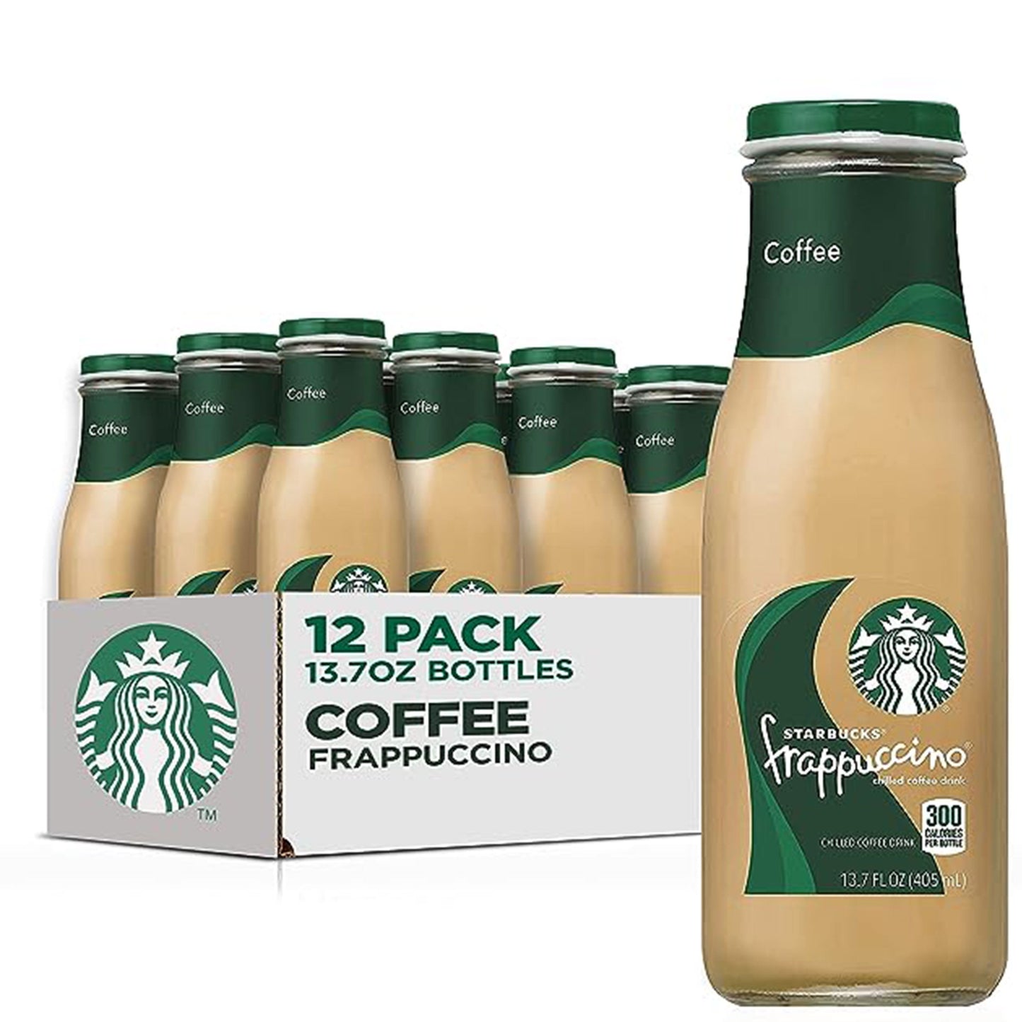 Frappuccino Coffee Drink, Coffee Flavor, 13.7 Fl. Oz(Pack of 12)